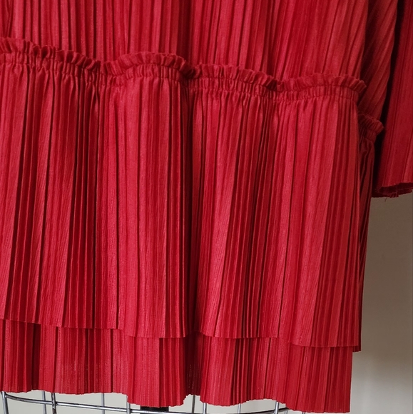 NWOT FREE People pleated dress - Picture 7 of 13